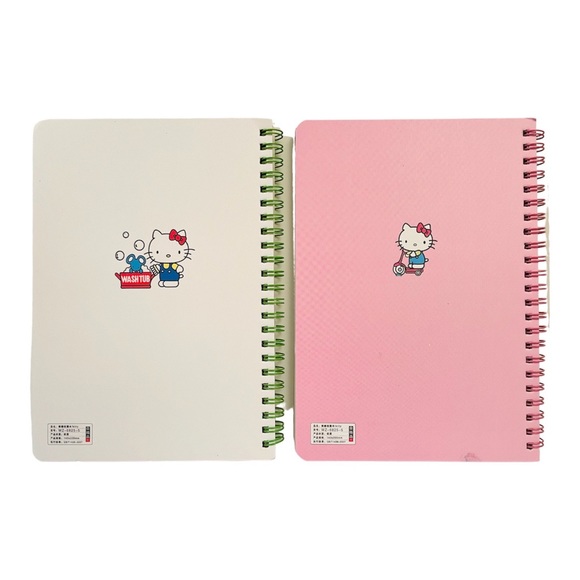 Hello Kitty | Office | Hello Kitty Notebook Spiral Memo Writing Pad Set ...